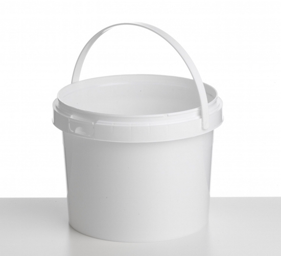 Verzegelbaar TP emmer - pot - bak met diameter 170 mm. en inhoud 2.100 ml. - Joop Voet Verpakkingen